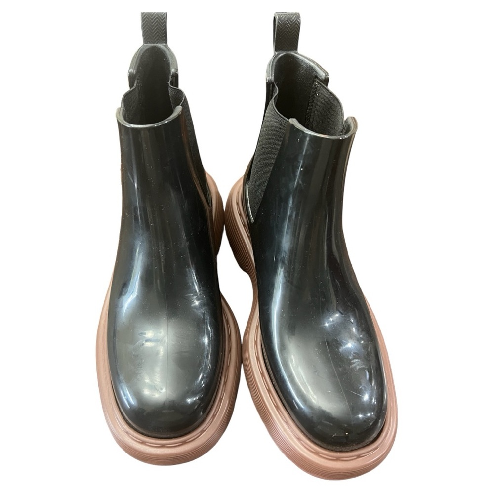 Melissa Gray and Pink Ankle Boots